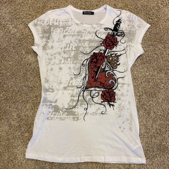 Red Roses Tee - Picture 1 of 4